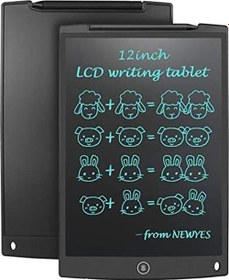 Resim 12 Inc Writing Lcd Grafik Dijital Kalemli Çizim Tableti Yazı Tahta Not Yazma Eğitim Tableti 