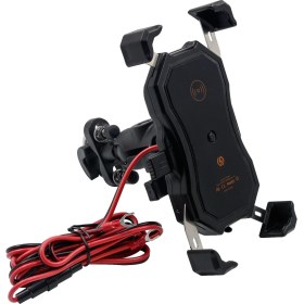 Resim Wupp CS-1288A1 Tek Düğmeli Geri Çekilebilir Cep Telefonu Standı Siyah (Yurt Dışından) 