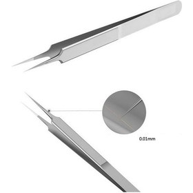 Resim Ultra Hassas Çelik Entegre Cımbızı - Düz Sivri Uç 0.01 MM 