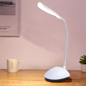 Resim Depposite Kullanışlı Bükülebilir Pilli LED Masa Lambası Kitap Okuma Işığı 30 cm x 10 cm x 30 cm 