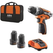 Resim AEG BS 12 C2 Li 2 Ah Çift Akülü Matkap (T4935448465) 