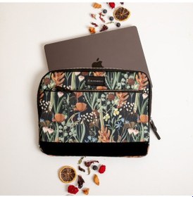 Resim Bloominbag Eco Forest 13 İnç Laptop / Macbook Uyumlu Kılıf Yeşil 