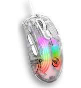 Resim Springsun Hxsj X400 Profesyonel Oyun Faresi - 12800 Dpı, 7 Programlanabilir Tuş, Rgb Aydınlatma, Ergonomik Tasarım 001 