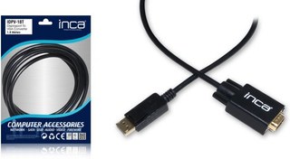Resim INCA IDPV-18T DISPLAYPORT TO VGA ÇEVİRİCİ ADAPTÖR INCA IDPV-18T DISPLAYPORT TO VGA ÇEVİRİCİ ADAPTÖR