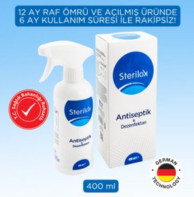 Resim Sterilox Antiseptik & Dezenfektan 400 ML 