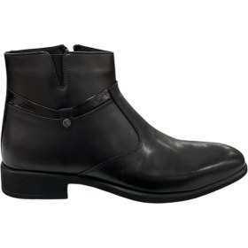 Resim Burç Burç 02357 Erkek Casual Hakiki Deri Bot (Kış 24) 