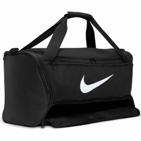 Resim Nike Nk Brsla M Duff 9.5 60L Misc DH7710-010 Spor Çantası SİYAH-BEYAZ 