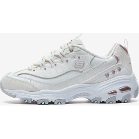 Resim Skechers D'lites Kadın Sneakers - Beyaz 149267 WLV Beyaz 
