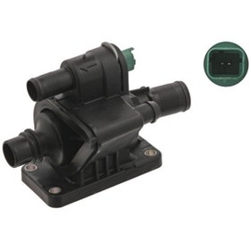 Resim TERMOSTAT KAPAGI KOMPLE/2S6Q 8A586 AD PSA FIESTA/206/C2/C3/307/BIPPER 1.4 HDI/TDCI 02- 1336.V6 FEBI 34997 