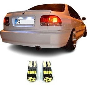 Resim Honda Cıvıc Ies Led Plaka Lambası Aydınlatma Ampulü T10 