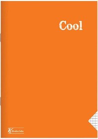 Resim Keskincolor A5 Pp Kp Dikişli 40 Yp Kareli Defter-turuncu 