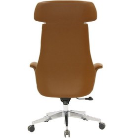 Resim Uzay Ofis Thor Müdür Koltuğu Düğmeli - Taba 