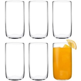 Resim Paşabahçe 420805 İconic Bardak Su Bardağı - 6 Lı Meşrubat Bardağı Sade 