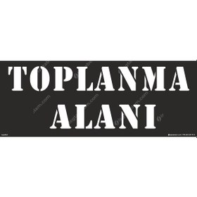 Resim Toplanma Alanı Boyama Şablonu 
