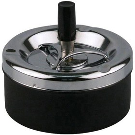 Resim Bas-bırak Metal Hazneli Küllüğü Siyah 11cm 502001 