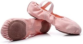 Resim LALAFINA Ballet Ayakkabısı Yetişkinler Için Konforlu Ve Hafif Esnek Kaymaz Tabanlı Balerin Pratik Ayakkabıları 