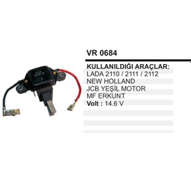 Resim Konjektor 12V Lada Mf Erkunt Traktor Jcb 2 Kablolu 504628044 