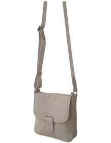 Resim Hakiki Deri, Postacı Çantası, Ayarlanabilir Askı Krem Bej 