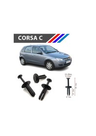 Resim Opel Corsa C Tampon Klipsi 51111964186 542417658 