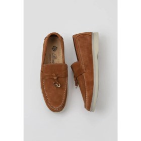 Resim Bueno Shoes Konyak Süet Erkek Klasik Ayakkabı 