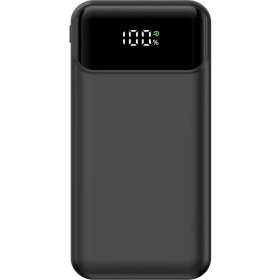 Resim 10.000 Mah Dijital Ekranlı Powerbank Çift USB Çıkışlı Taşınabilir Şarj Cihazı 10BIN Power Hafif 