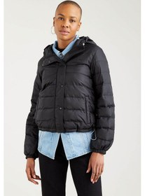 Resim Levi's Edie Packable Jacket Cavi Siyah Kadın Ceket 000000000101978603 Siyah 