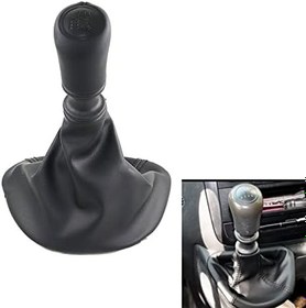 Resim SHABD Hentbol 6 Vitesli Vites Kolu Manuel PU Deri Çizme ile W639 2003-2010 için 