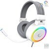 Resim Rampage Sn-r10 Alquıst Beyaz Rgb 3,5mm Mikrofonlu Oyuncu Kulaklık 