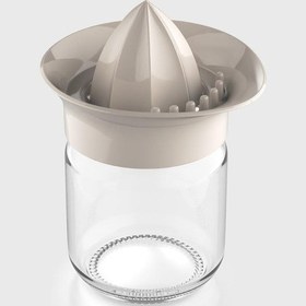 Resim Renga Neo 210 Ml Bej Kapaklı Cam Limon Sıkacağı 201010 Bej 