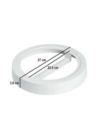Resim 18w Sıva Üstü Led Panel Kasası Beyaz 