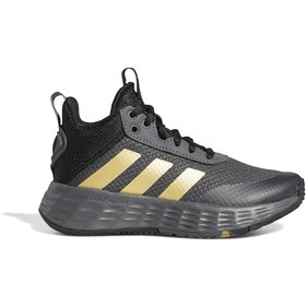 Resim adidas Ownthegame 2.0 K Çocuk Siyah Bilekli Basketbol Ayakkabısı 