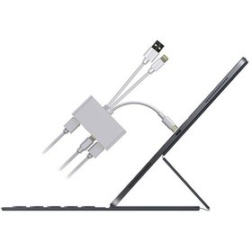 Resim Ally 3 In1 Apple Uyumlu iPhone Usb C Usb A Kamera Okuyucu Kart Okuyucu 