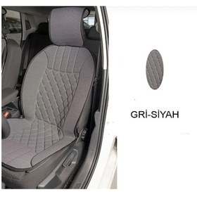 Resim Point Toyota Yaris Hb Oto Gri Ön İki Koltuk Minderi 