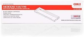 Resim Ribbon Original Oki 1x Siyah 43571802 / ML1120 Oki Microline 1120 için 