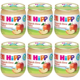 Resim Hipp Organik Elma Püresi 125gr X6 Adet 