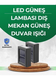 Resim Mey İthalat Şeffaf Abajurlu Duvar Tipi Solar Işık 