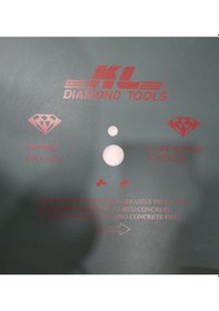 Resim Kl Dıamond Tools Beton Testeresi 450 X 25,4 Mm 