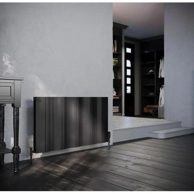 Resim Lojimax Alüminyum Çift Panel Dikey Radyatör Amazonite Double 600 x 1244 12 Dilim | Dokulu Antrasit Gri | Yüksek Isıl Güç | 5 Yıl Üretici Garantisi 