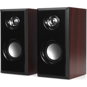 Resim Concord C-8003 Usb Ahşap Desen Pc Hoparlör Subwoofer Ses Sistemi 2.0 