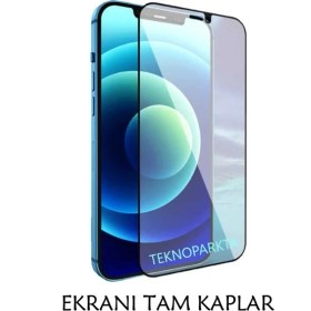 Resim Teknoparkta Iphone 14 Pro Ekran Koruyucu Seramik Nano Esnek Tam Full Kaplayan Kırılmaz Cam 