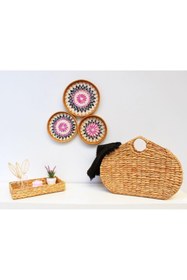 Resim Emeksanatı Hasır gazetelik/ dergilik / tv battaniyesi / düzenleyici 