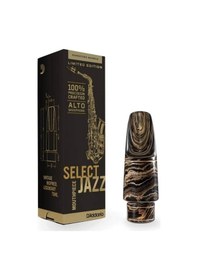 Resim D'addario Woodwinds Mjs-d5m-mb Select Jazz Alto Saksafon Beki D5m Marble Orta Açıklık Dengeli Ton 