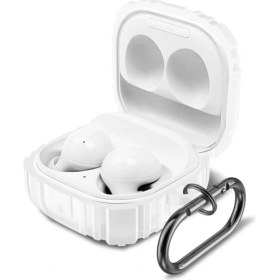 Resim Galaxy Buds Pro 2 ile Uyumlu Kulaklık Kılıf Darbeye Dayanıklı Fundamental Sert Koruyucu Toz ve Kirden Koruyan Galaxy Buds Pro 2 ile Uyumlu Kılıf Beyaz 