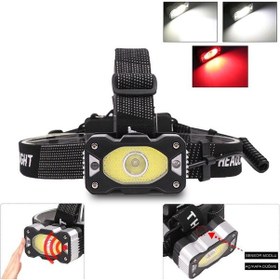 Resim 4 Modlu Sensörlü Şarjlı Güçlü Kafa Lambası Wt-248 Çok Renkli 