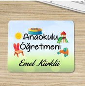 Resim Anaokulu Öğretmeni Mouse Pad 