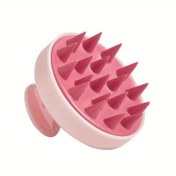 Resim Yetişkinler İçin Yumuşak Silikon Banyo Fırçası - Nazik Peeling Masaj Şampuan Fırçası, Kokusuz Formaldehitsiz, Pilsiz Elektriksiz, Ergonomik Saplı Vücut ve Saç Derisi Bakımı için İdeal Noel Hediyesi 