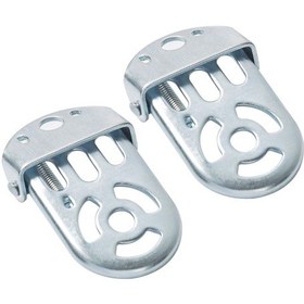 Resim 1 Çift Bisiklet Katlanır Ayak Dayanağı Çocuk Bisikleti Arka Koltuk Emniyet Ayak Dayanağı Ayak Plakaları Pedallar Çok Renkli 