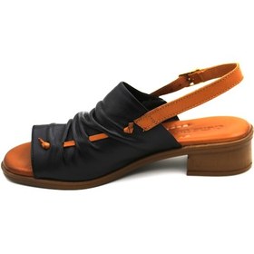 Resim Castle Black 45216 Kadın Sandalet Siyah 