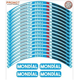 Resim Mondial Drift Jant Şeridi 8 