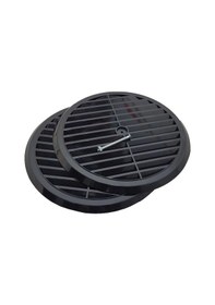 Resim Siyah Menfez Kapağı Dayanıklı Doğalgaz Ventilasyon Kapağı 